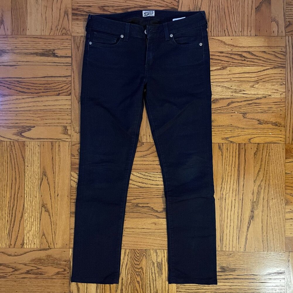 Naked & Famous Denim jeans, Japanese raw denim, size 27 waist, dark navy